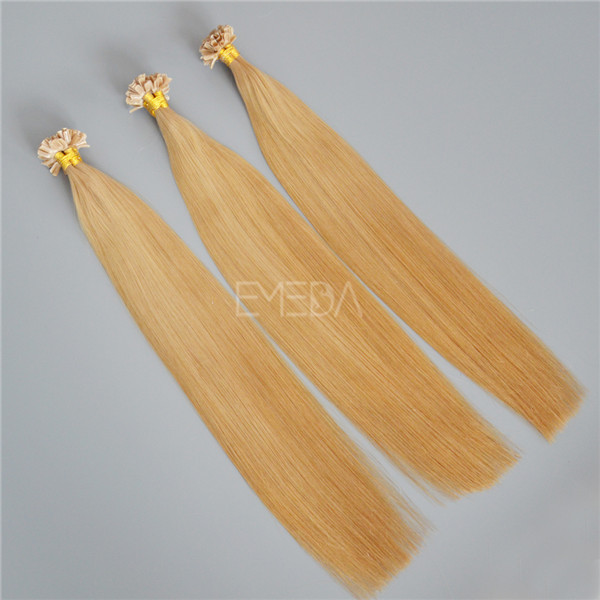 20 inch U tip high quality pre bonded hair extensions YJ139